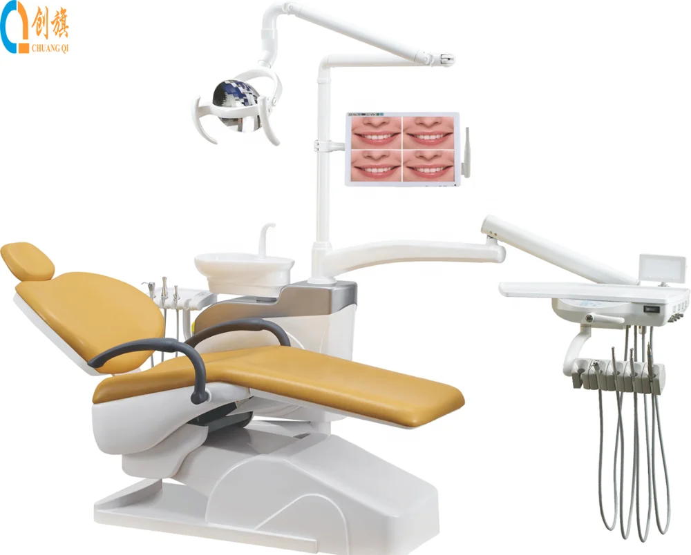 
CQ-218-A Economic Dental Chair Dental Diagnostic Instruments 