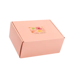 PINYUANXING PAPER BOX OEM&ODM FACTORY Packing Guangzhou Fish Chips Food Dividers Pink Window Churro Packaging Gift Paper Box