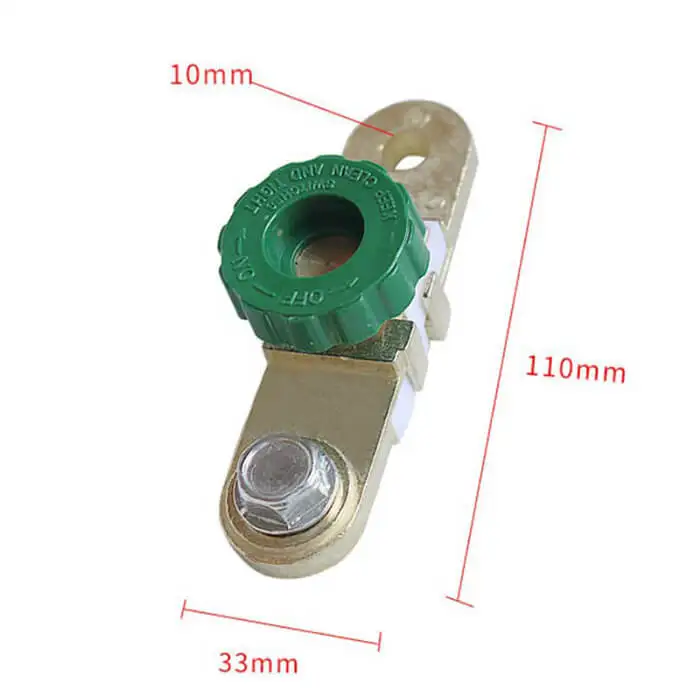 Battery Quick Disconnect Switch Side Post Battery Shut/Cut Off Switch Side Terminal Battery Switch Isolator