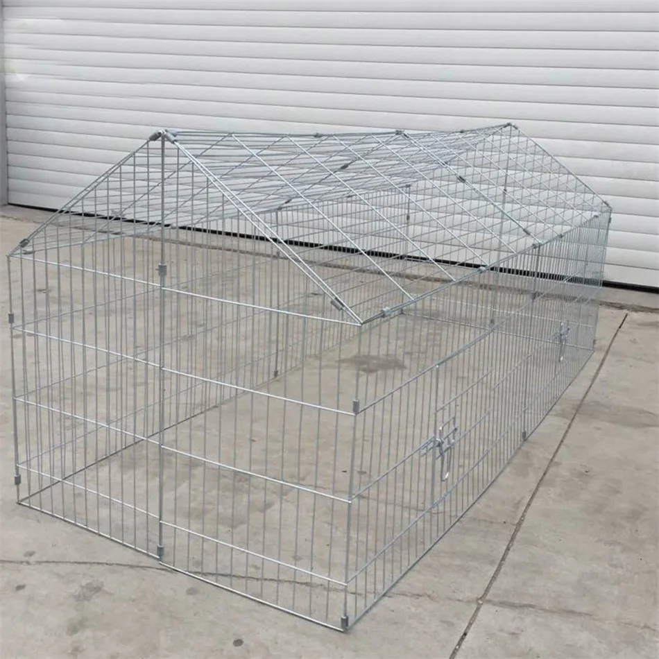 Best cheap portable backyard easy movable small chicken coop and rabbit hutch quail coop