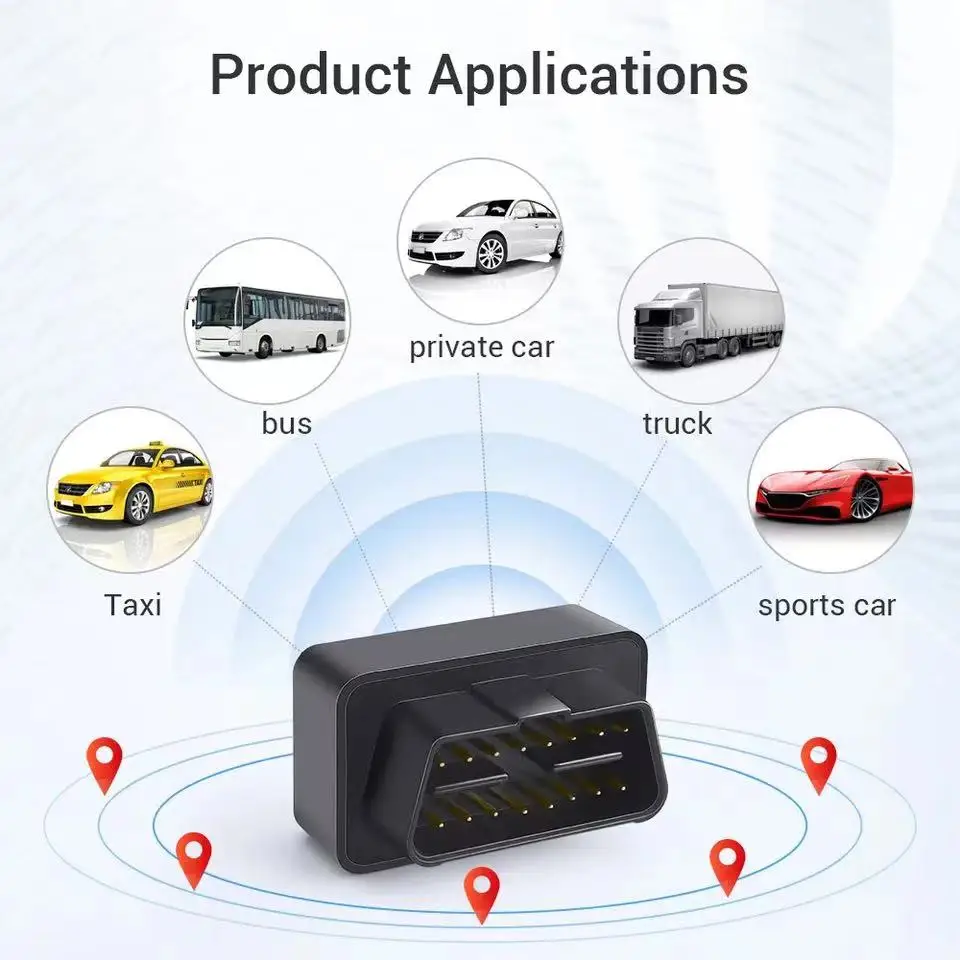 Новейший CY08 Connect OBD интерфейс Автомобильное устройство слежения за автомобилем GPS трекер с отслеживанием в реальном времени