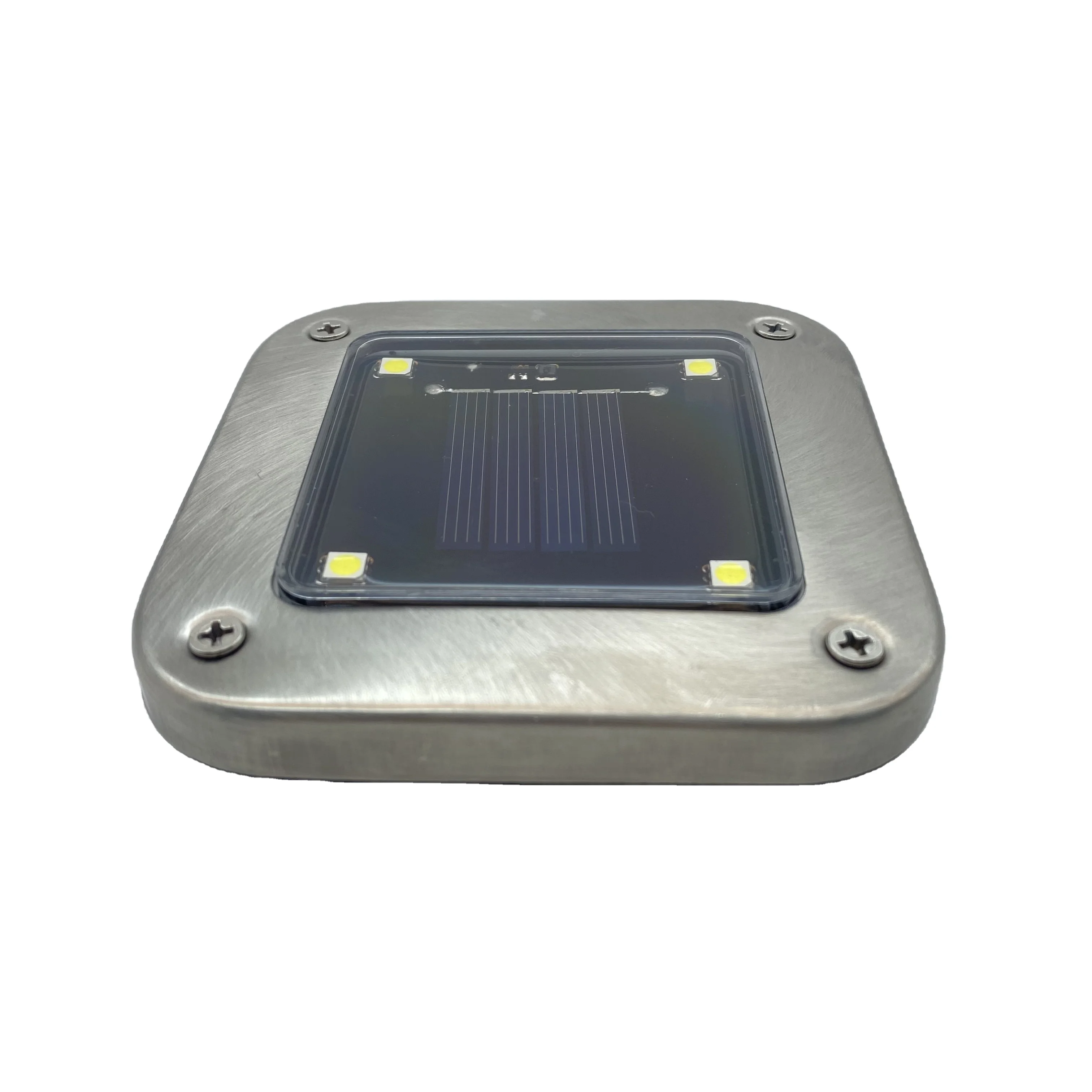 Индукционное управление, светодиодные солнечные подземные светильники, водонепроницаемые Ip65, ландшафтное высококачественное наружное 4 Светодиодное солнечное подземное освещение