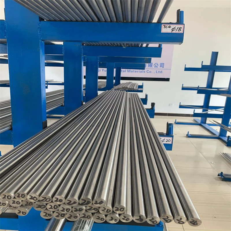 Титановый стержень из цветных металлов ASTM B348 класса 12 Круглый для