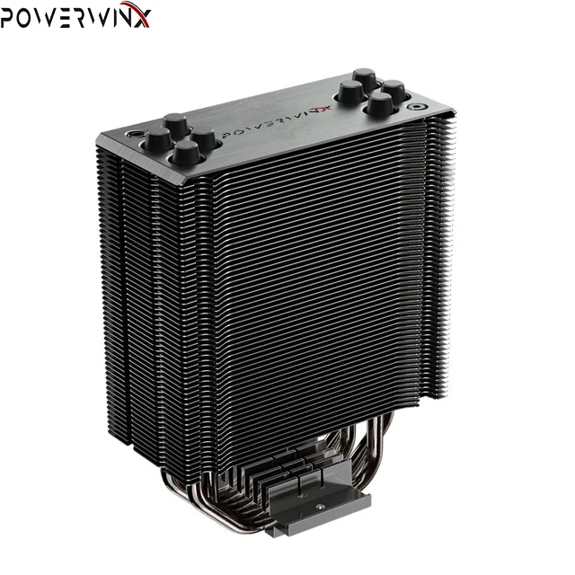 Black Edition CPU Air Cooler, 4 Direct Contact Heatpipes, 120mm Silencio Fan