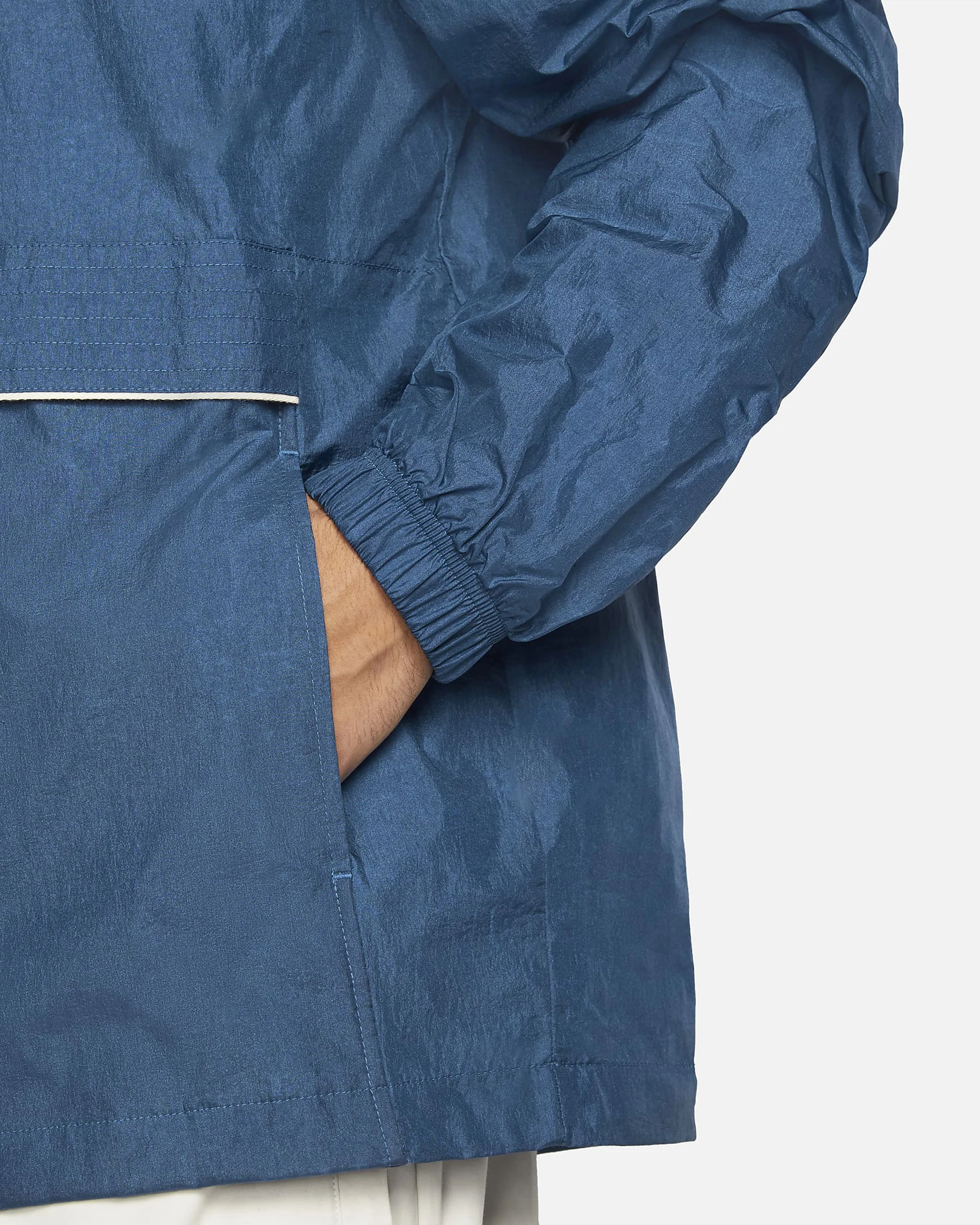 Custom Half Zip Track Windbreaker Sportswear Lightweight Jacket Plus Size Mens Workout Jacket