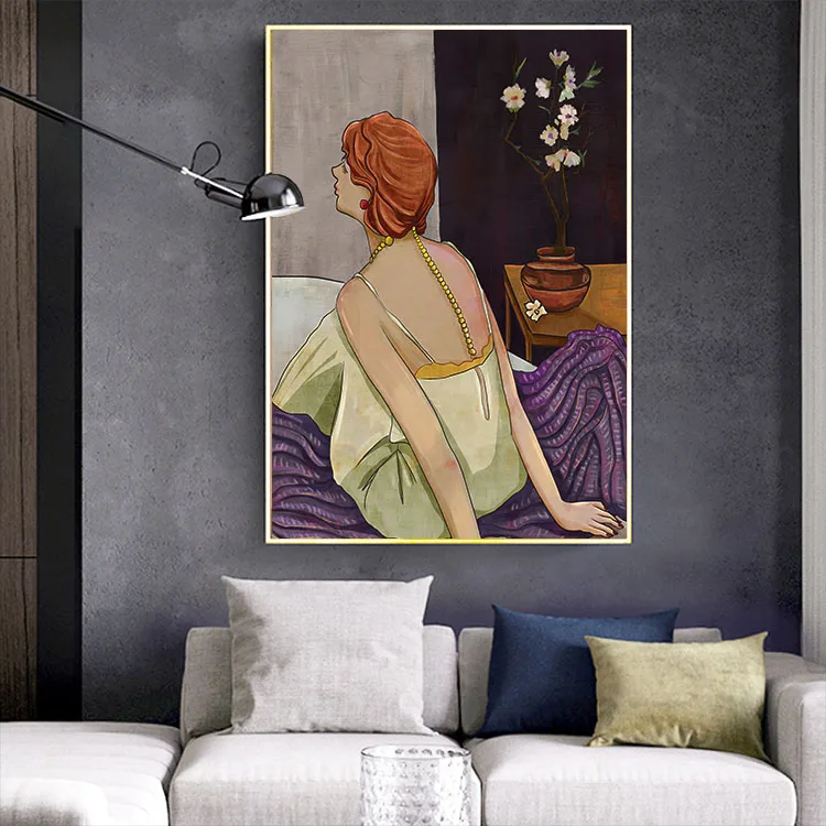 Custom Canvas Oil Painting  By Number Paintworks Diy Digital  Oil Painting By Numbers For Adults