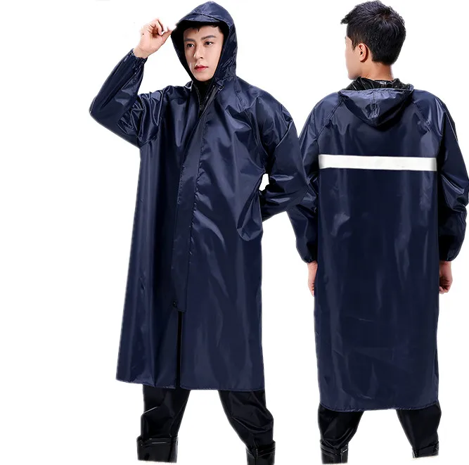 Durable High Quality Rain Cloth Rain Poncho Polyester 100% Waterproof with Hood for Raining Worker Peoples