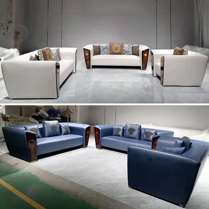 New design high quality antique sofa set furniture luxury Italian luxury sofas modern for living room