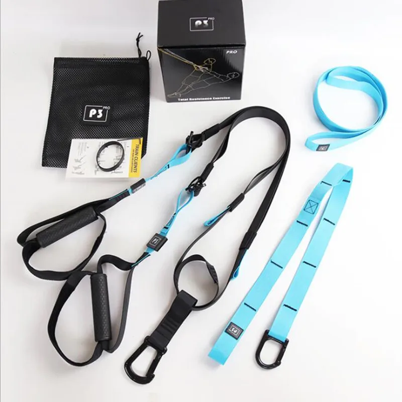 Home Fitness Customized Logo P3 Pro Resistance Suspension Straps Nylon Material Multi-function Sling Trainer