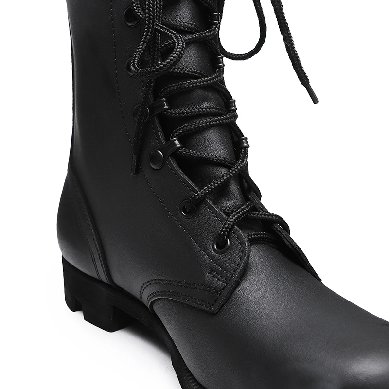 Xinxing high quality officer molding combat boots split leather upper for tactical tactical use MB27