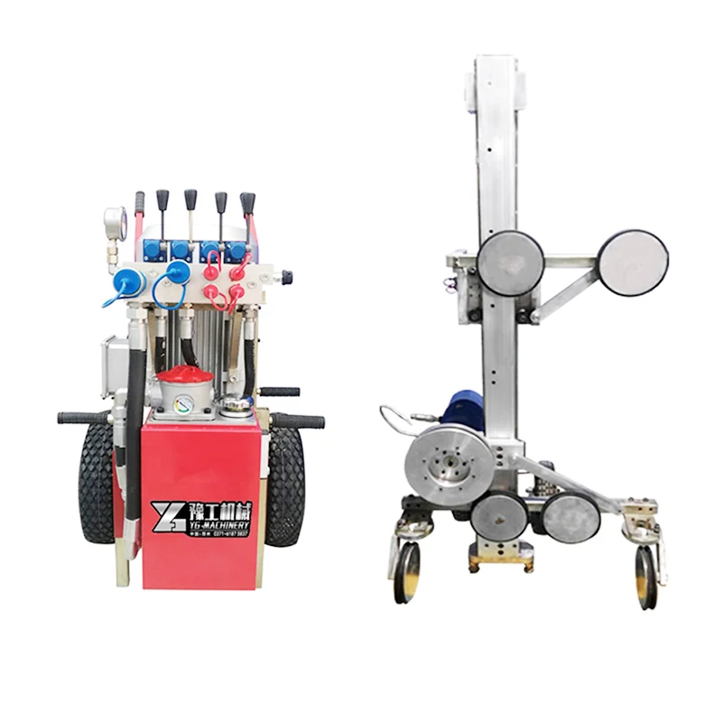 Multi wire sawing machine diamond wire saw cutting machine