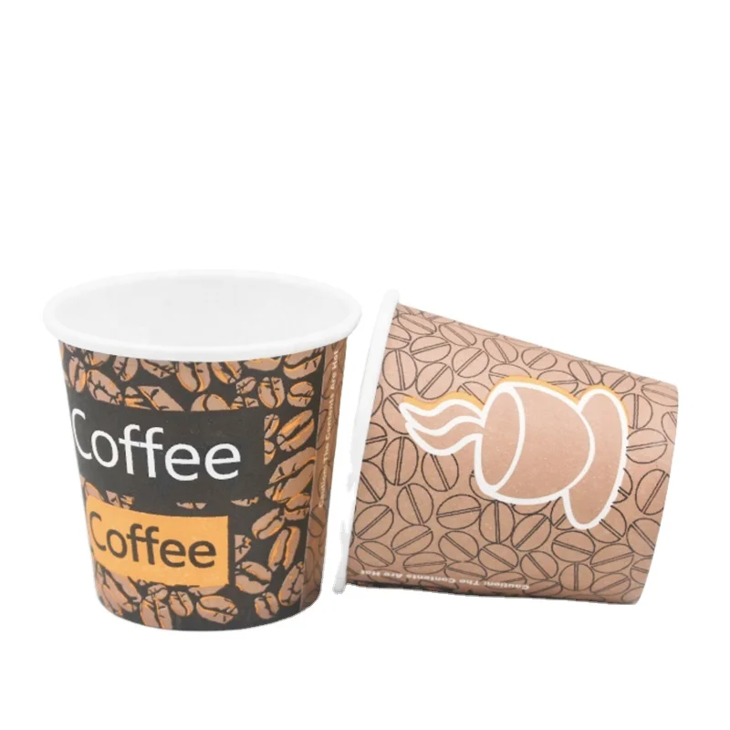 4OZ Paper Cups Disposable Coffee Cups, Hot drinks paper cups