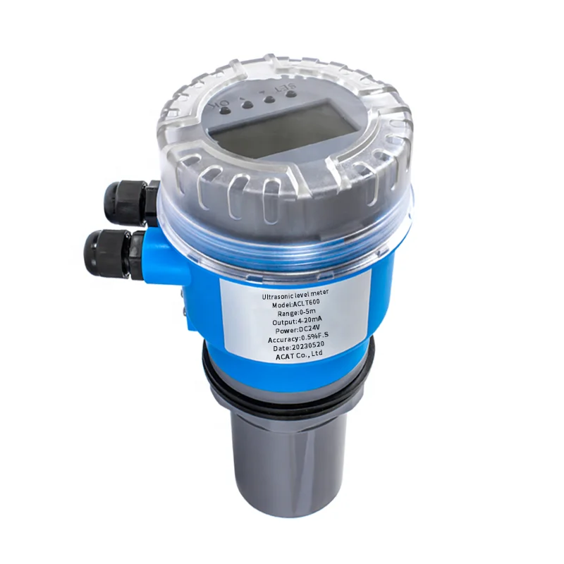 Ultrasonic Liquid Level Indicator Sensor Transmitter Ultrasonic lpg Tank Level Ultrasound Bucket Water Tank Level Sensor