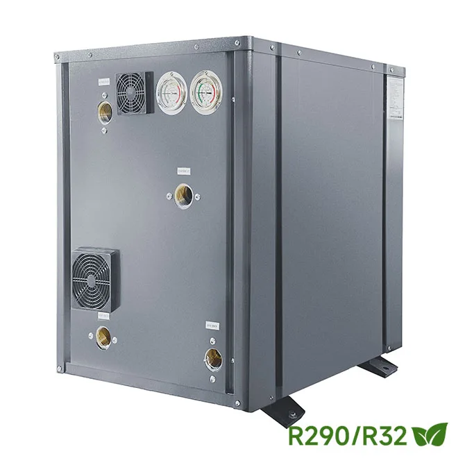 Китайский завод R290 Full DC инвертор наземный источник Геотермальная вода к воде тепловой насос для нагрева помпа pompa ciepla Warmepumpe