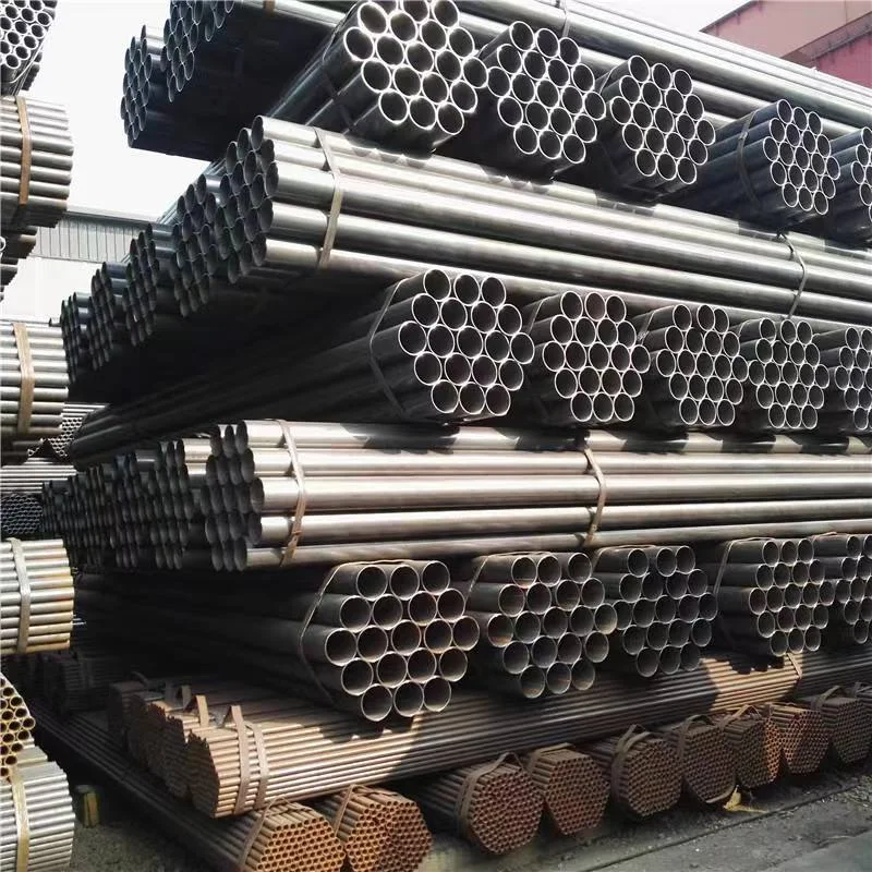Black steel pipe M.S.steel pipe ERW tube welded steel pipe