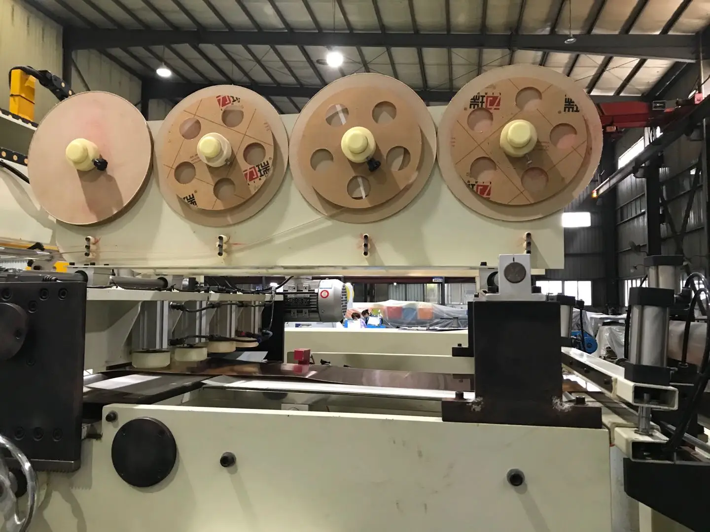 Automatic Copper Foil Winder Transformer Making Equipment Foil Winding Machine