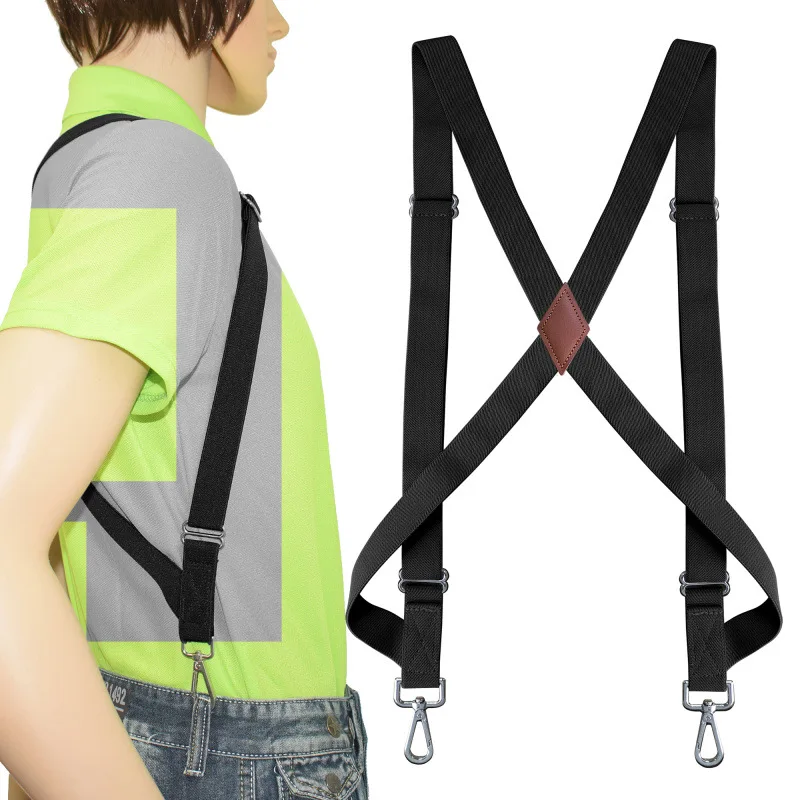 2.5cmY-Back Adjustable suspenders for men for Costume Tuxedo Suit Jeans with Strong Clips