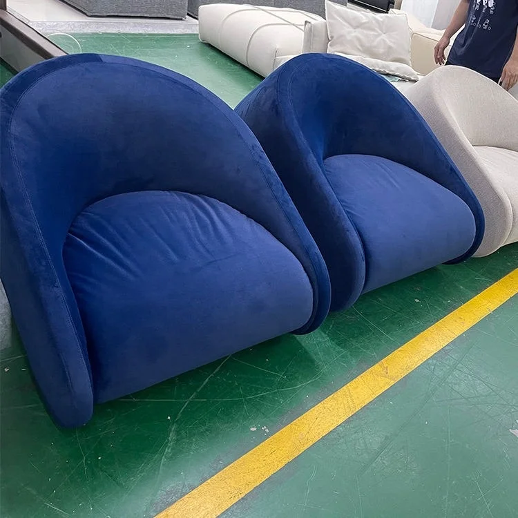 single sofa combed folding sofa bed strong italian blue fabric sofa bed velvet