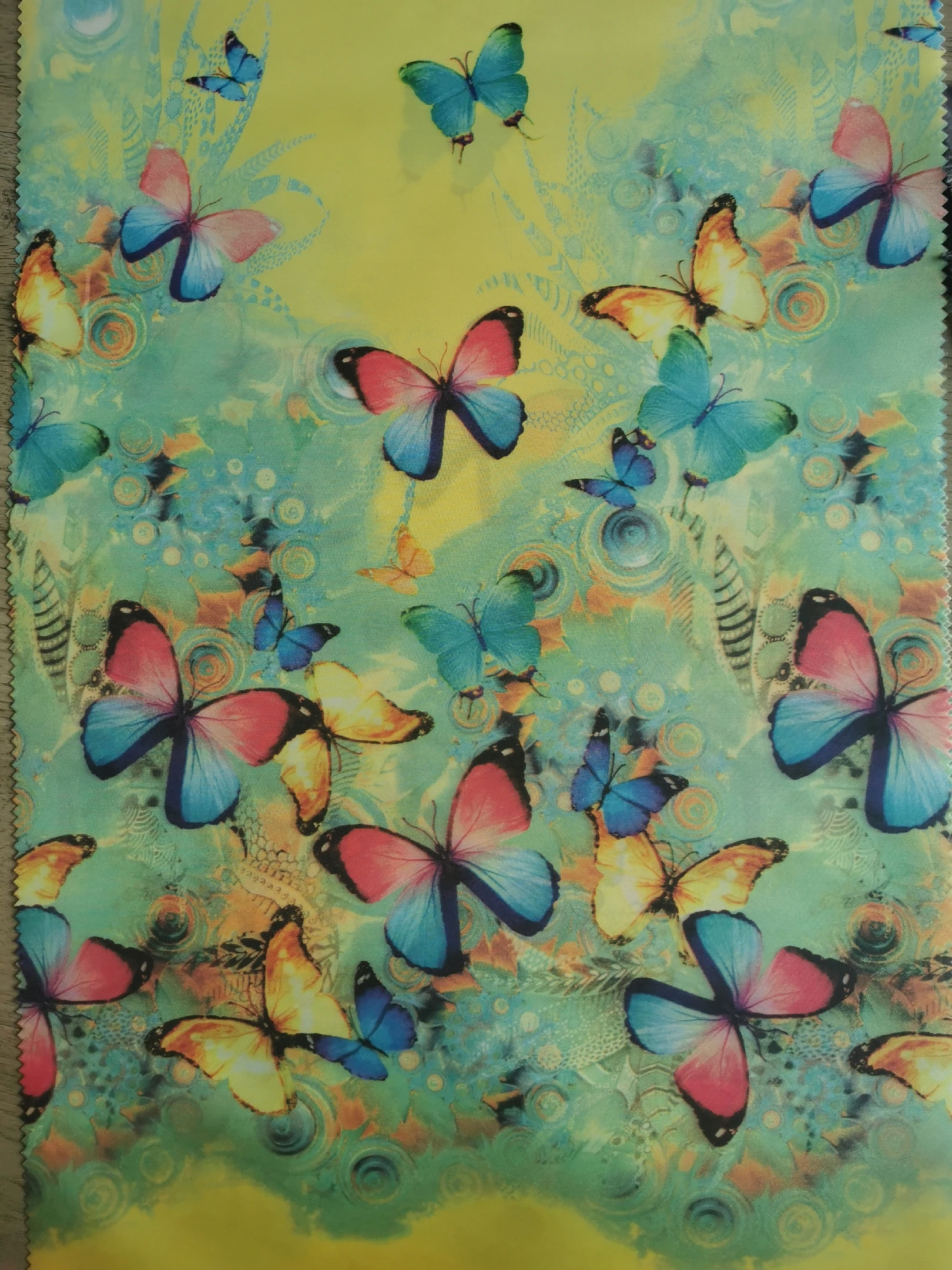 
210T Taffeta Waterproof PU coating Print For Raincoat 