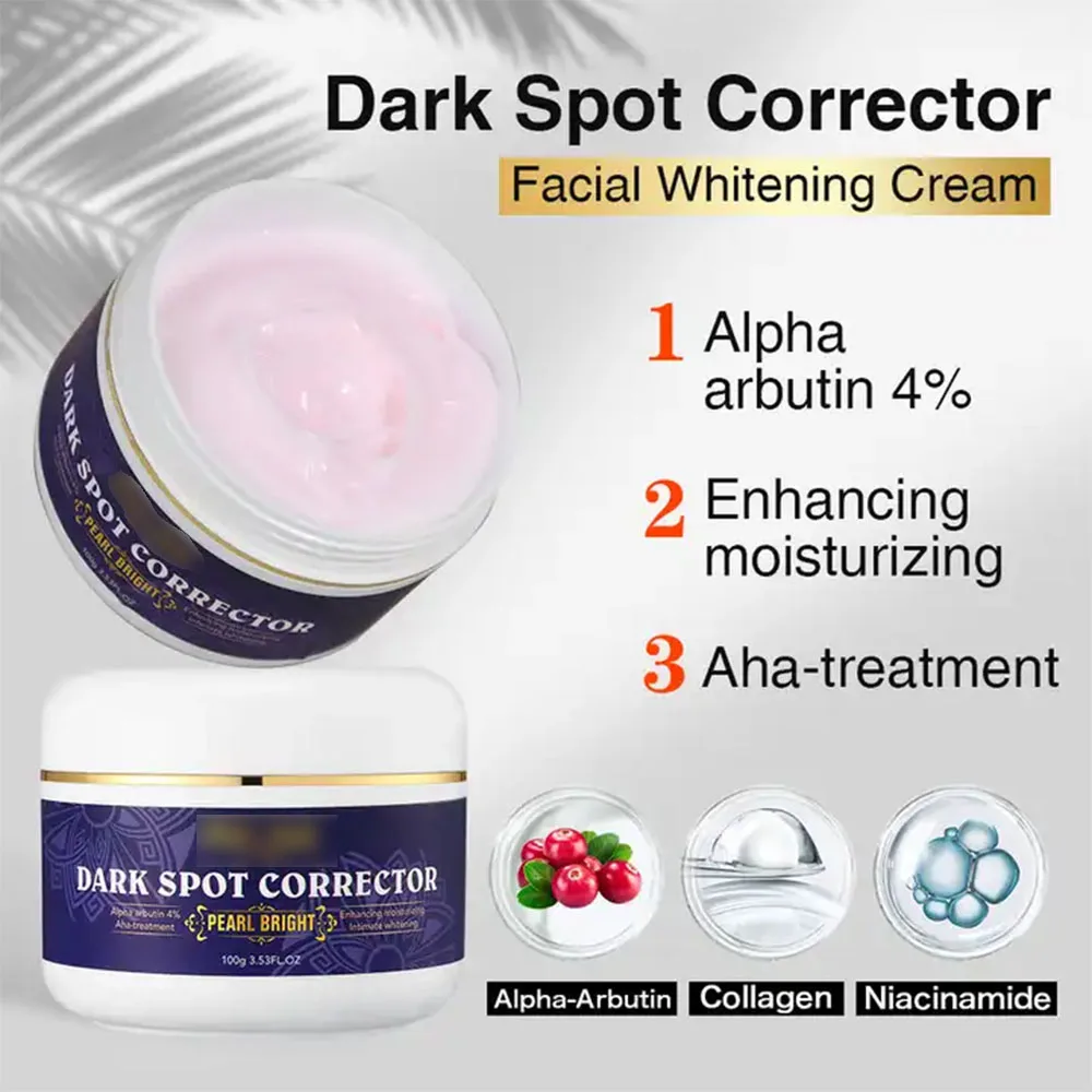 Skin Care Set Whitening moisturizing Serum Dark Spot Face Cream Black Skin Bleaching Body Lotion for women