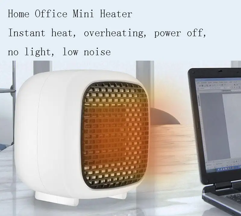 110v~220V instant heat portable heater Home bedroom silent mini heater office desktop small electric heater