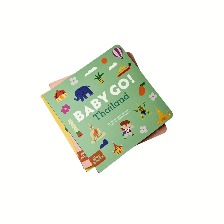 Children Educational Cardboard Book Baby Board Book Printing Service