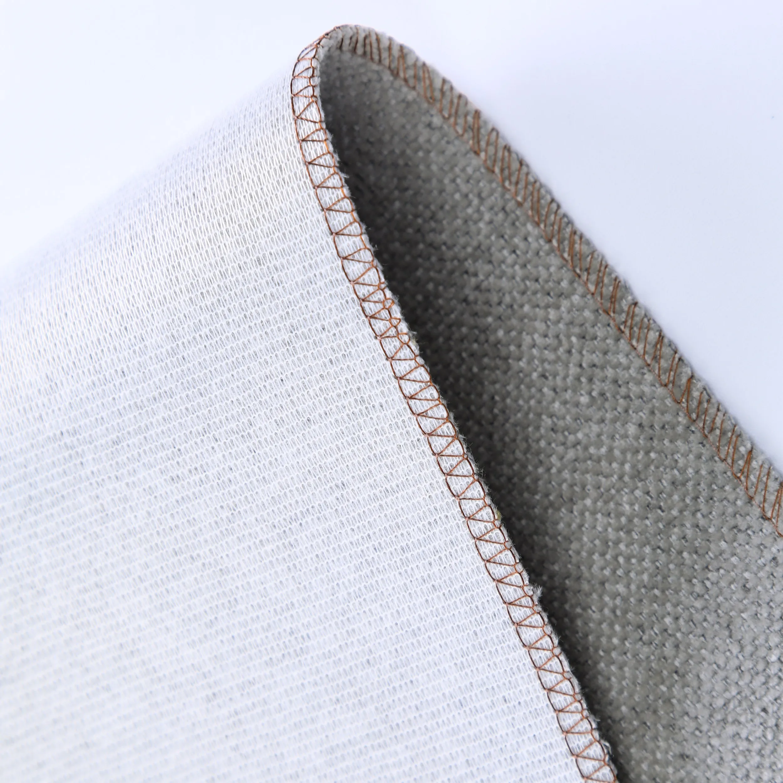 RUN&FUN sofa fabric soft touch linen looking woven upholstery 100% polyester Chenille sofa fabric