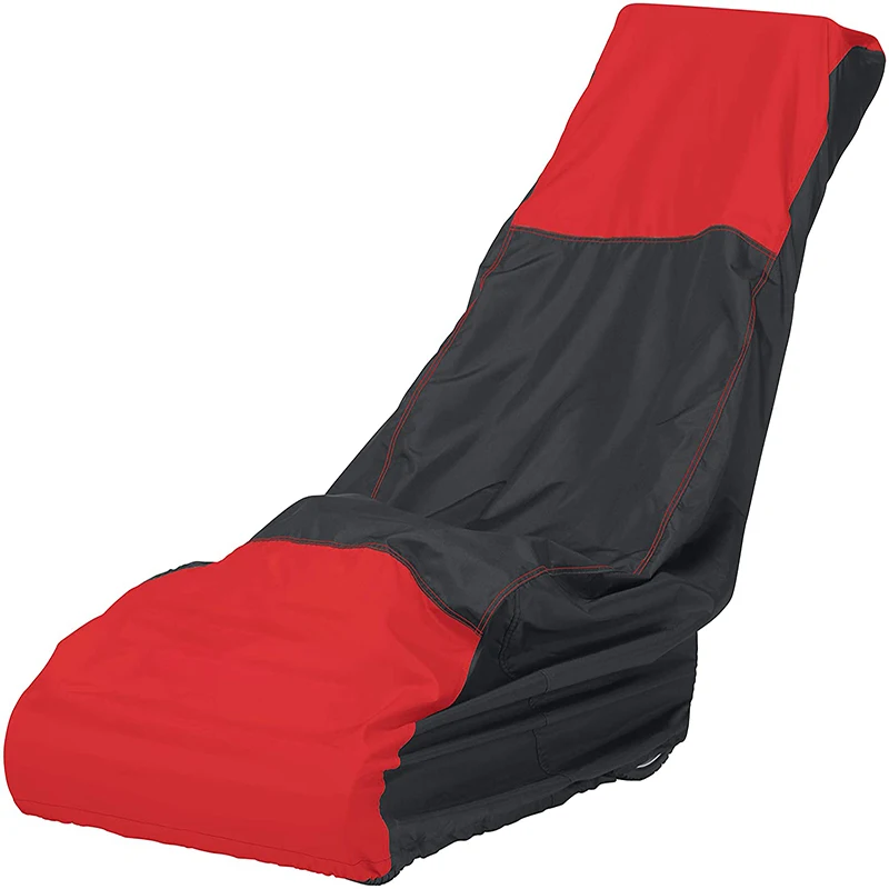 Heavy Duty 600D Marine Grade Fabric Universal Fit Push Mower Cover Waterproof Lawn Mower Cover