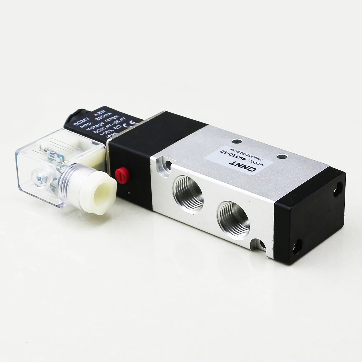 G3/8 5 Port 2 Position 24V 12V DC AC 110V 220V 4V310-10 Electromagnetic Solenoid Valve Aluminium