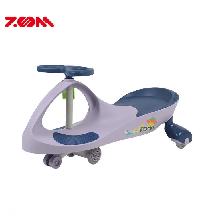 Outdoor Toys Baby Swing Car With Music And Light For Kids Sliding Car Ride On Wiggle Children Swing And Twister Car
