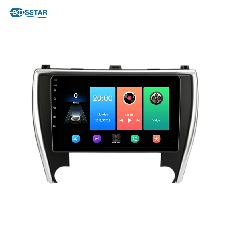 Автомагнитола на Android мультимедийный DVD-плеер для Toyota Camry XV 50 55 2015 2016 2017 2 Din Wi-Fi GPS стерео DVD головное устройство