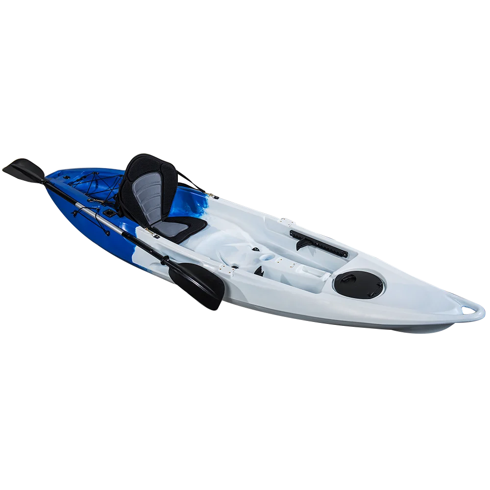 Glide Double seaters 1+1 2 person for fishing surfing cruising plastic kayak rowing boat
