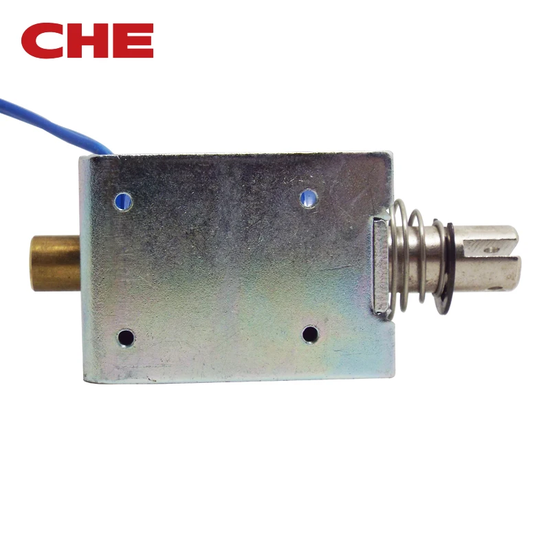 CHEO1-1050B 60N 10mm 12v 24v 48v 10kg coil pull and push electromagnetic magnetic open frame solenoid jf-1050b