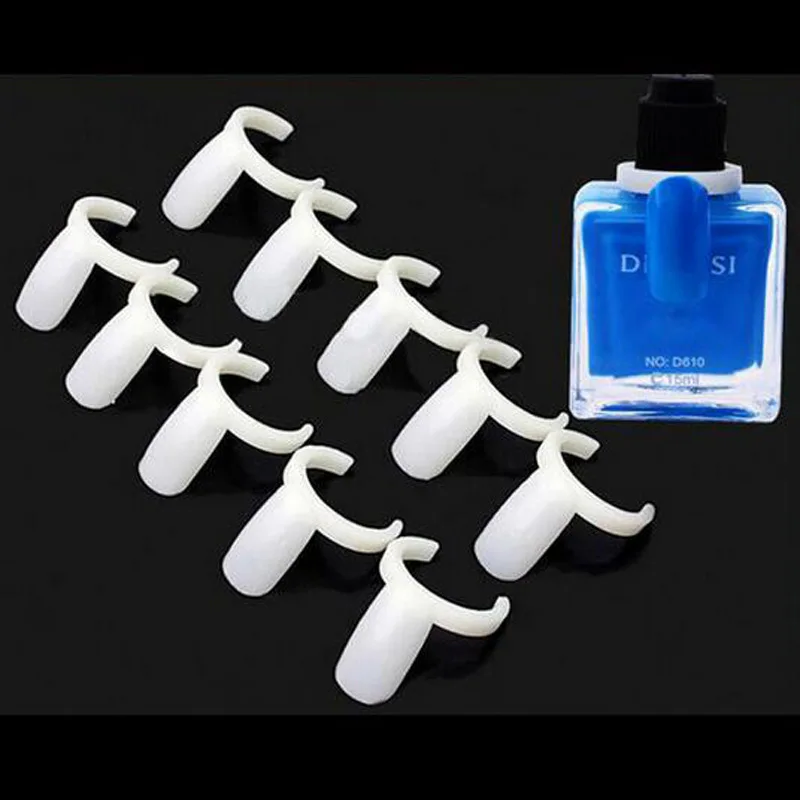 Nail Tools Ring Swatch Nail Polish Bottle Color Card Ring Nail Polish Display Board 50pcs/set