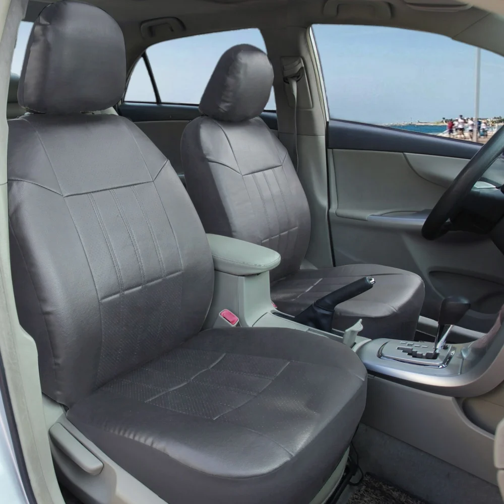 11pcs Full Set Universal Seat Cover High Quality Customized Leather Car Seat Cover