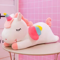 Rainbow Angel Unicorn Soft Stuffed Doll Cute Birthday Gift Pillow Doll Plush Toy