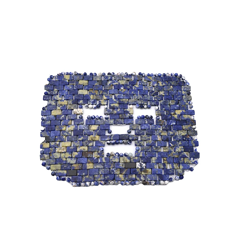 Natural Blue Dot Stone Facial Mask Jade Sleep Eye Facial Mask Anti-Aging Hot or Cold Therapy  Facial Skin Care Tool