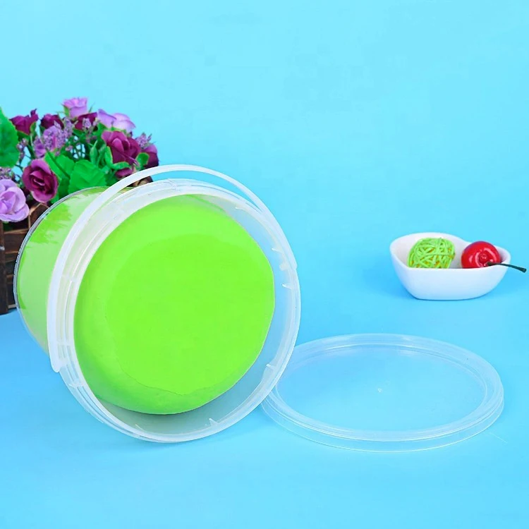 eco-friendly one colors for kids plasticine model toys colored clay play dough containers 300g play dough