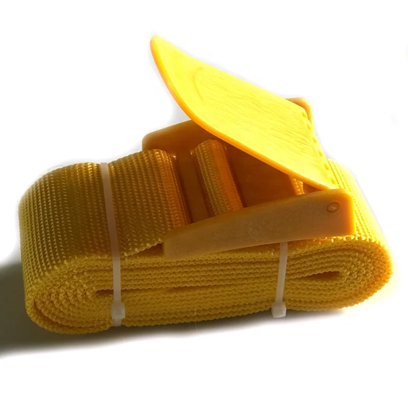 Прочный нейлоновый ремень 2 метра высокопрочный пластиковый с пряжкой для