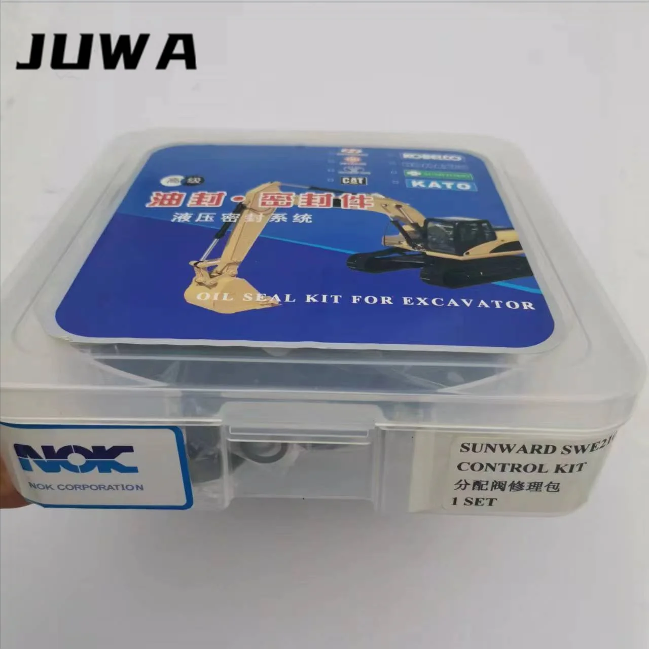 Excavator parts SWE205 SWE215 SWE230 SWE235 control valve oil seal repair kit for SUNWORD SWE210