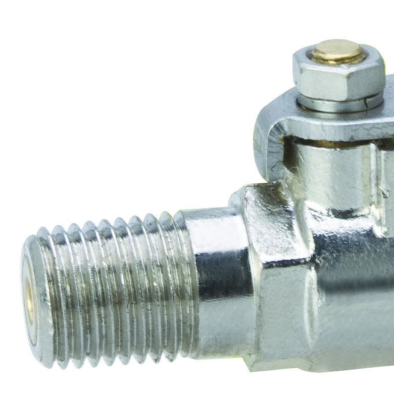 Шланг с прямым шаровым клапаном 1/4 дюйма м x 6