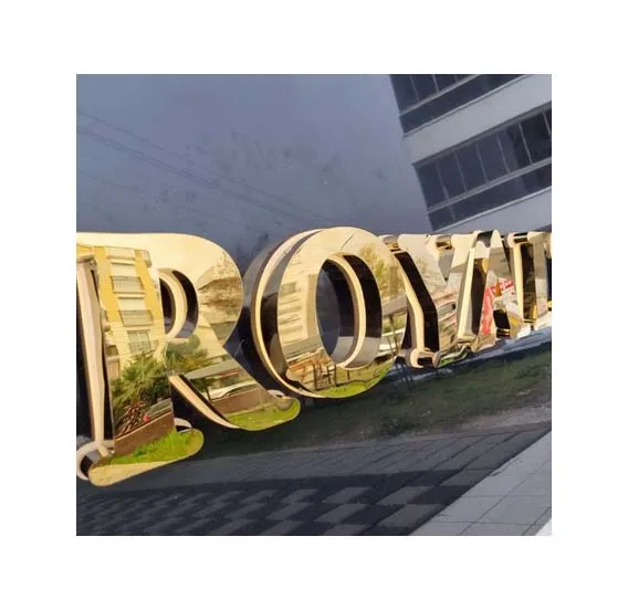 Wholesale Advertising Illuminated Outdoor light Customized 3D Led Logo Acrylic Sign Channel Letter