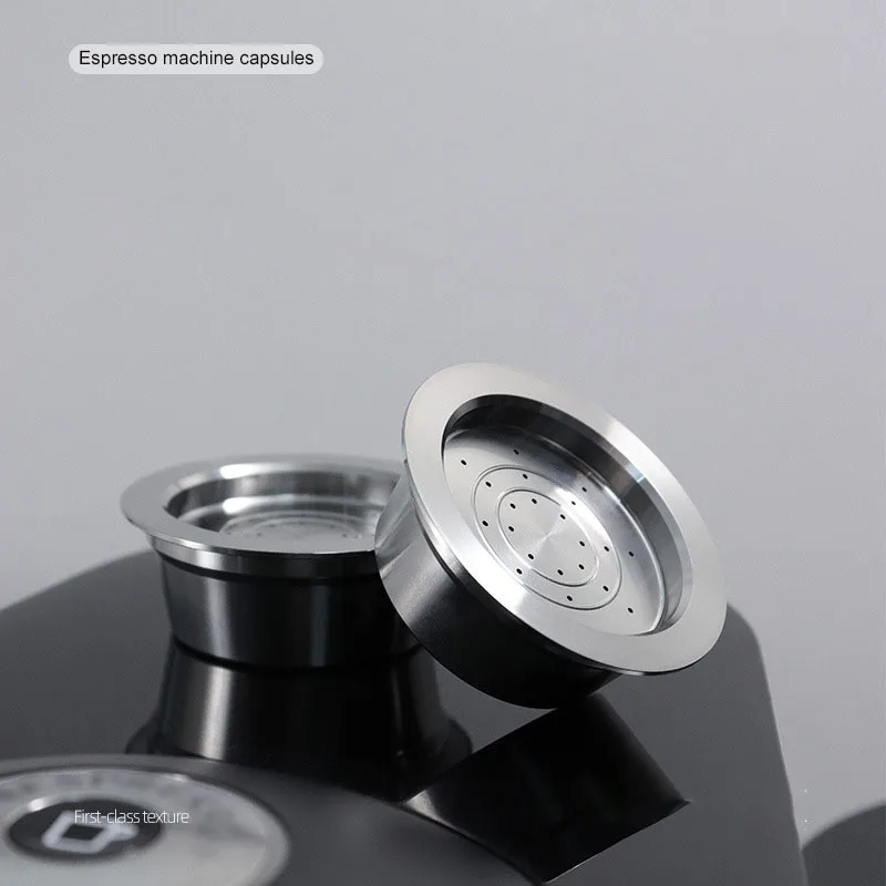 The refillable coffee capsules are made of food grade stainless steel safe and durable reusable and environmentally friendly