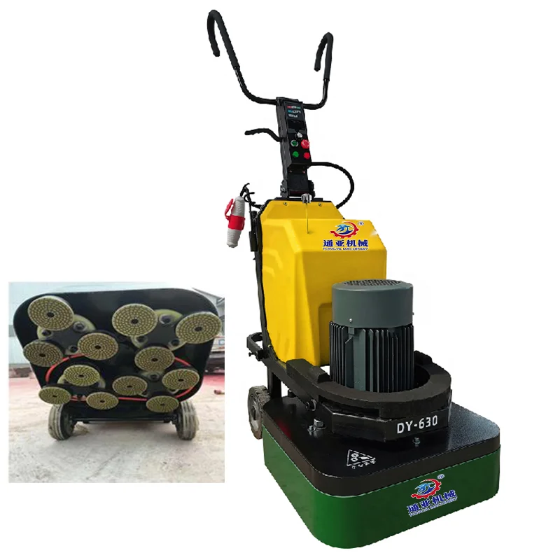 TY-DA630 concrete ground grinder parts diamond segments floor grinding and polishing machine for concrete floor grinder