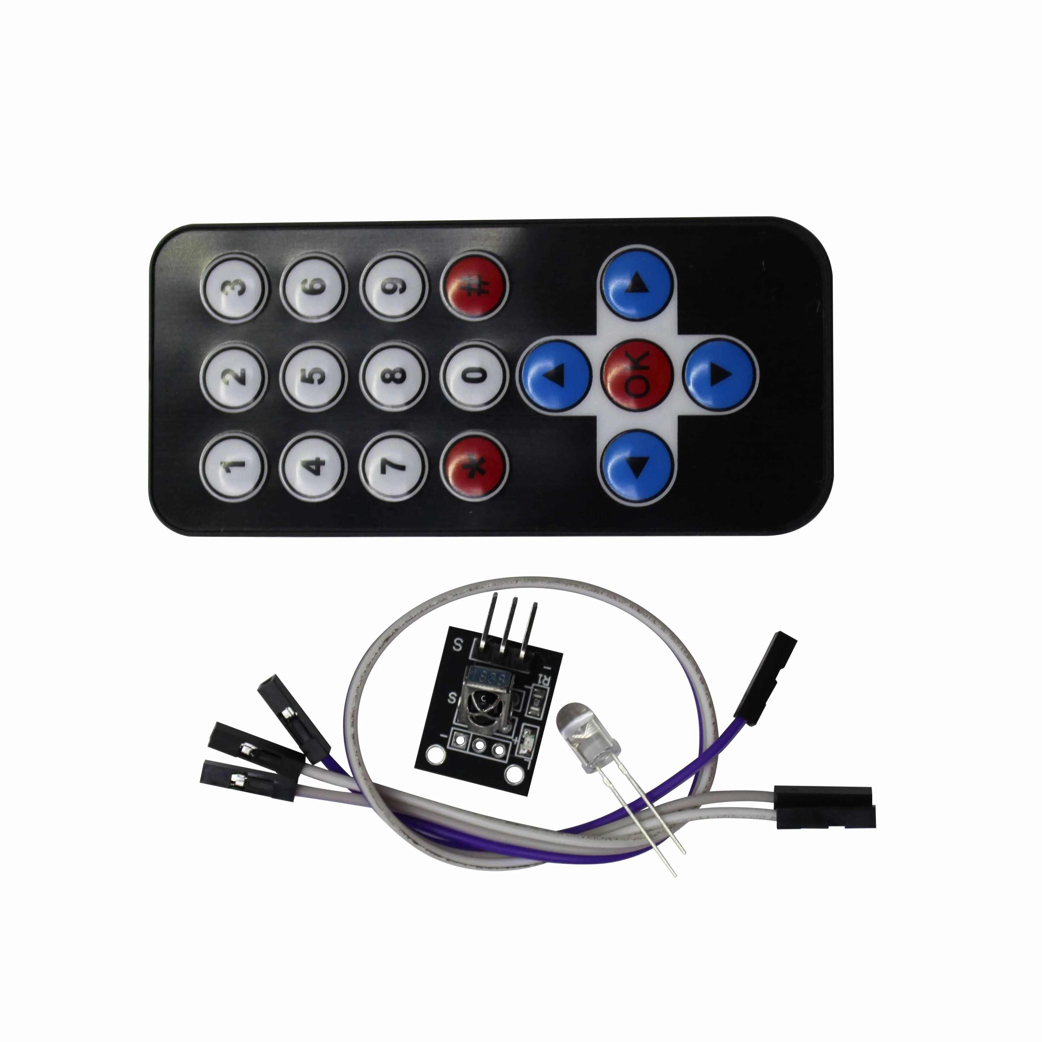 HX1838 Infrared remote control module Kit Sensor Controller Remote control module + receiver board
