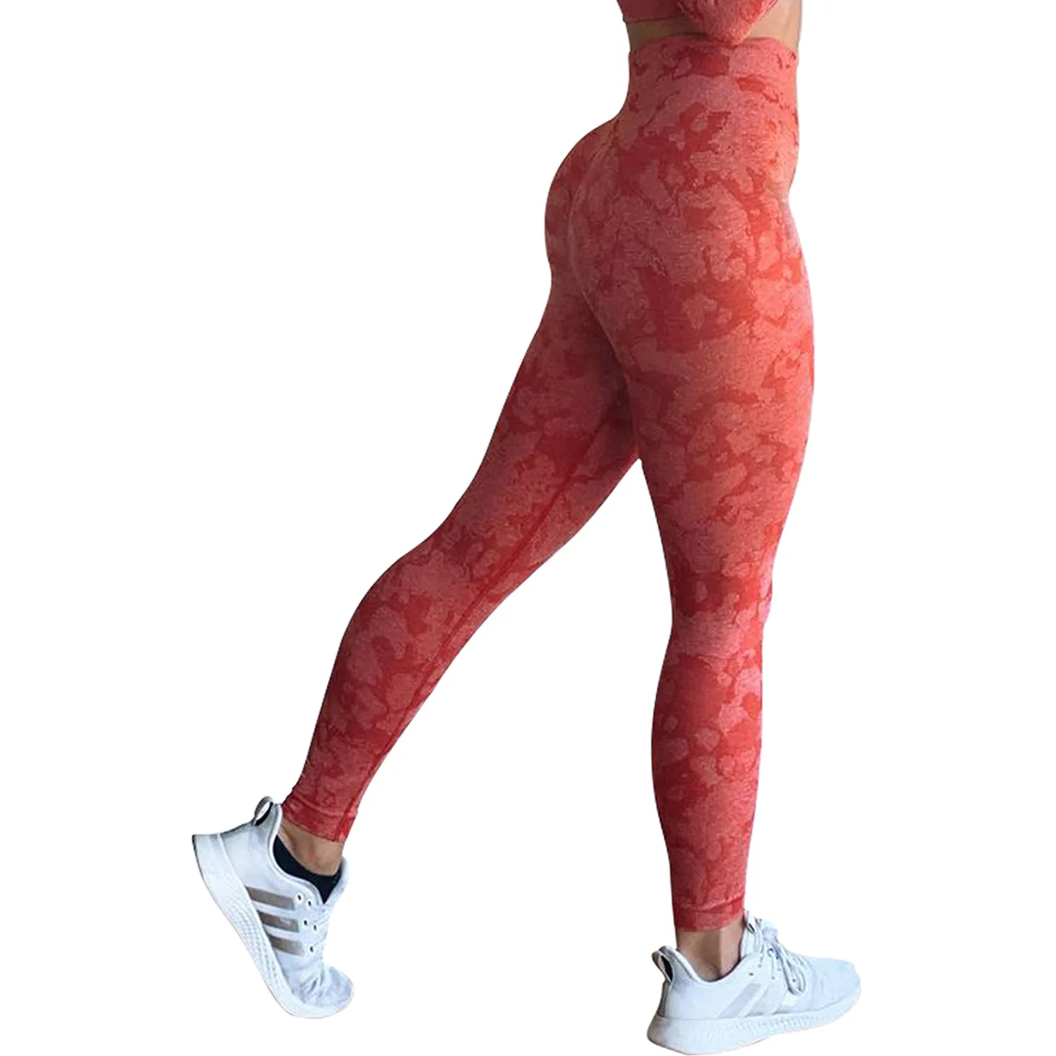 Custom Camo leopard Seamless Leggings High Waist Workout Leggings for Women Gym Yoga Pants