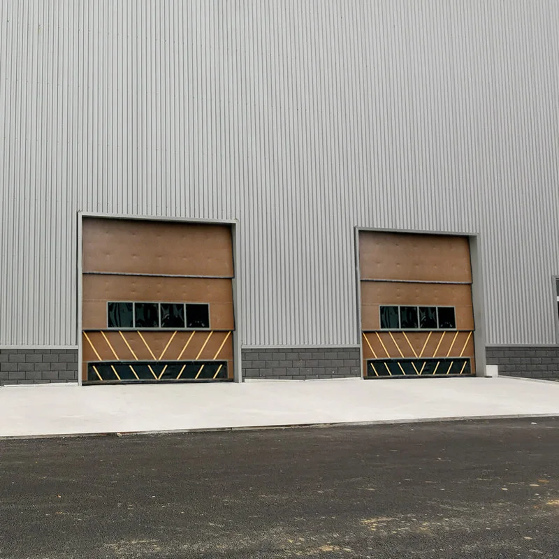 Personnel Doors Sectional Garage Doors with Windows Remote Control Glass JST Modern Inserted Full Size Steel Foldable Industrial