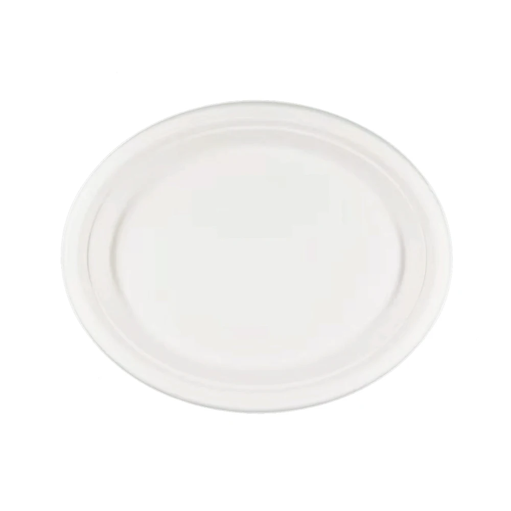 
Eco-friendly environment sugar cane bagasse disposable plate 