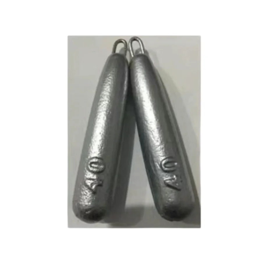 Environmentally Friendly Lead Free Sinker Iron Alloy Sinker Carp Fishing Weight D-type Fishing Sinkers