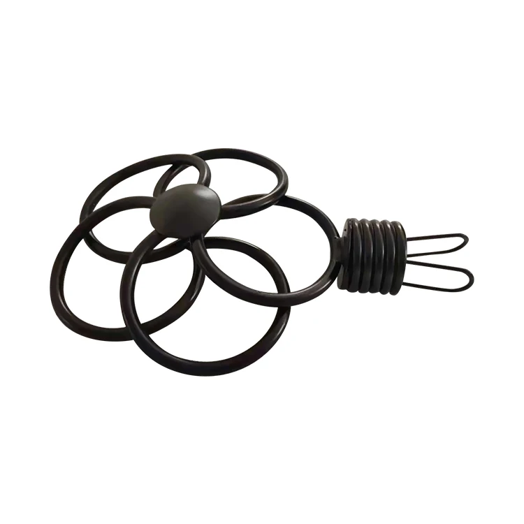 2022 New Arrival Curtain Rod Accessories Decorative Living Room Extendable Metal Curtain Rod Finials